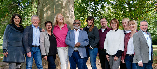 Gruppenfoto des Gesamtvorstands UDH Hessen